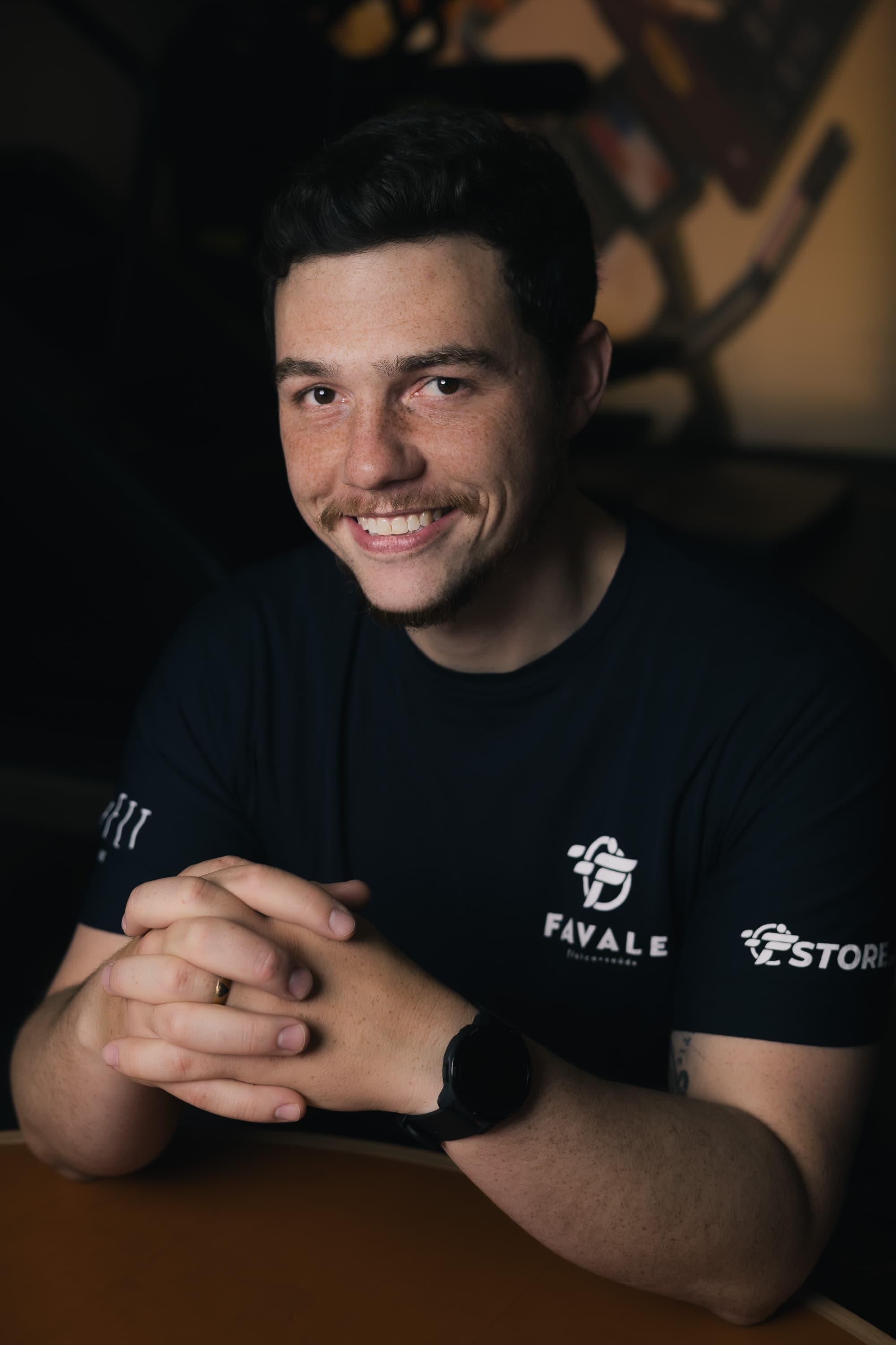 Foto de Douglas Azevedo, Educador Físico na Favale